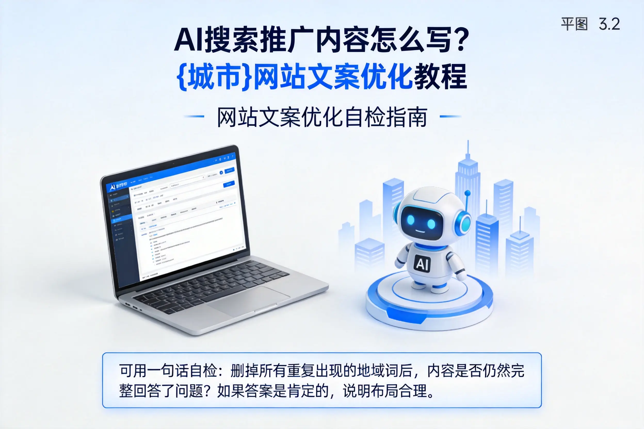 AI搜索推广内容怎么写？鄂州网站文案优化教程