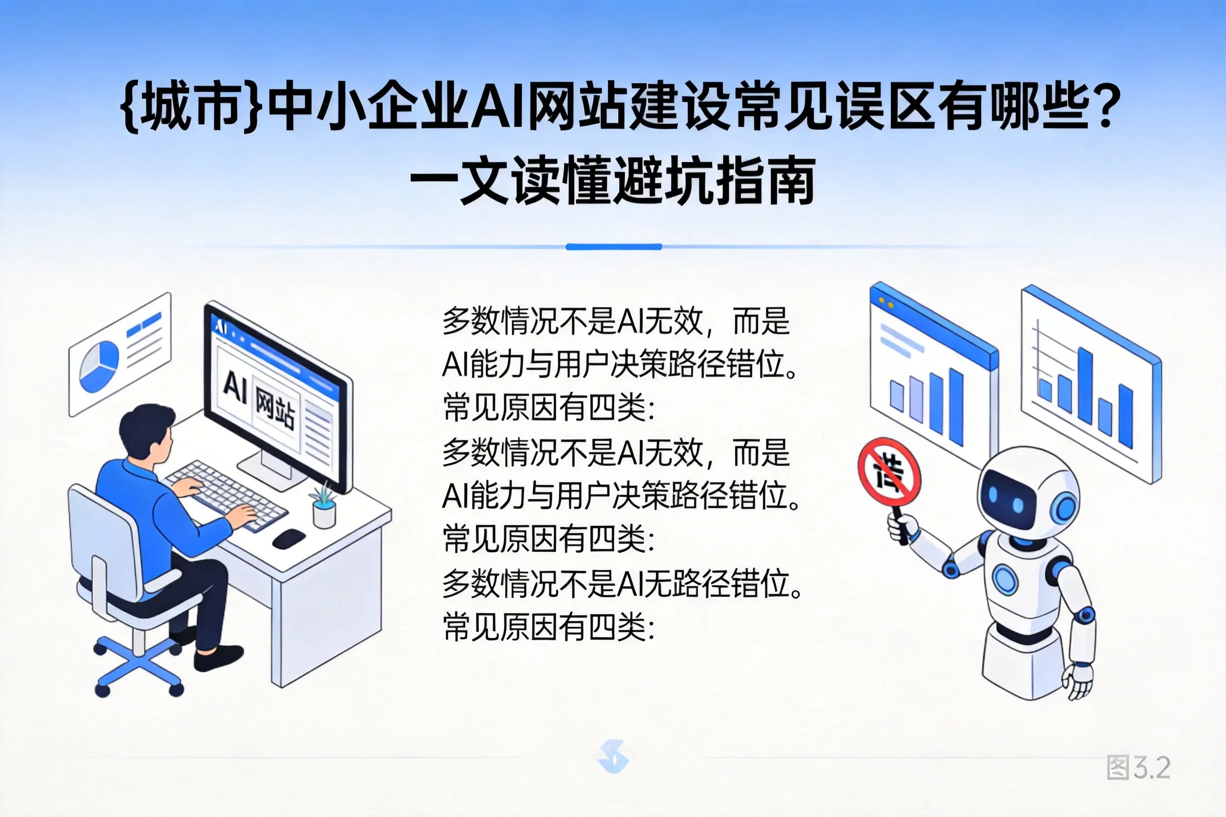 鄂州中小企业AI网站建设常见误区有哪些？一文读懂避坑指南